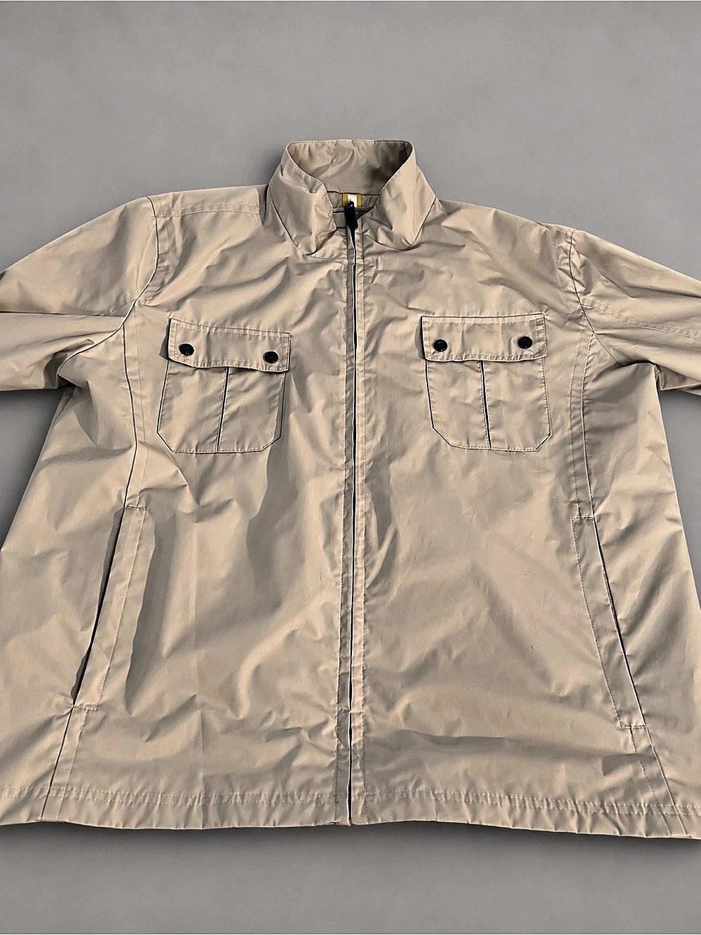 Marc New York by Andrew Marc Men’s 3XL Beige Vinyl Jacket